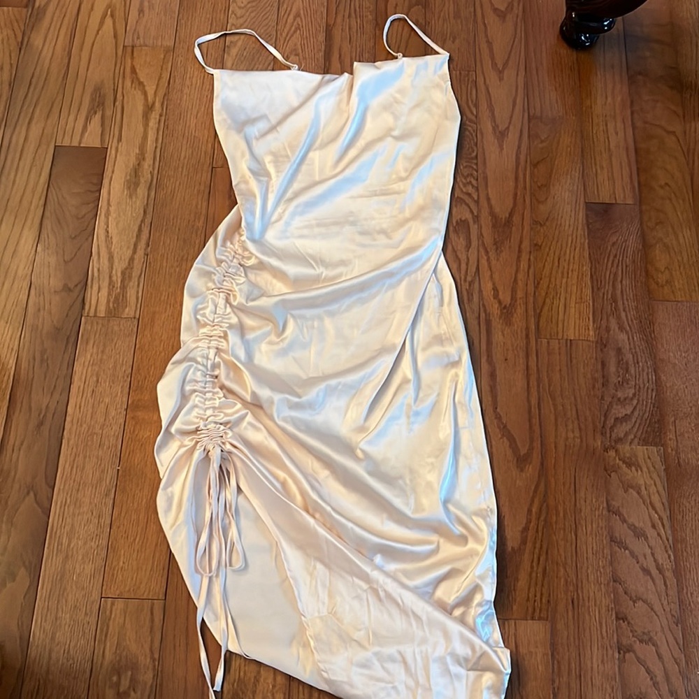Midi Champagne Dress